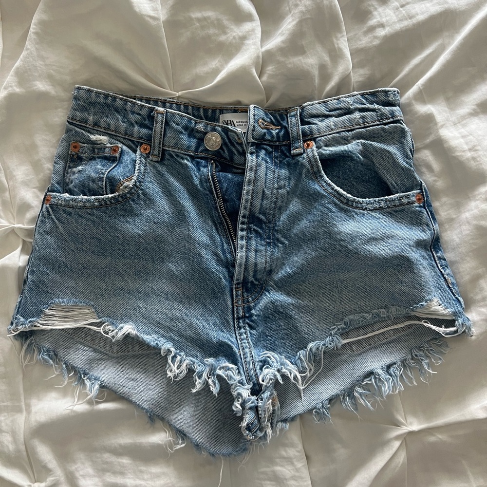 Zara jean shorts